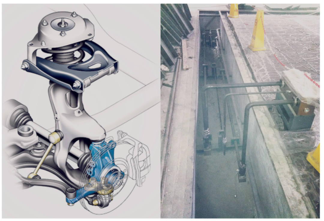 一種測量車橋系統動力響應的模擬方案