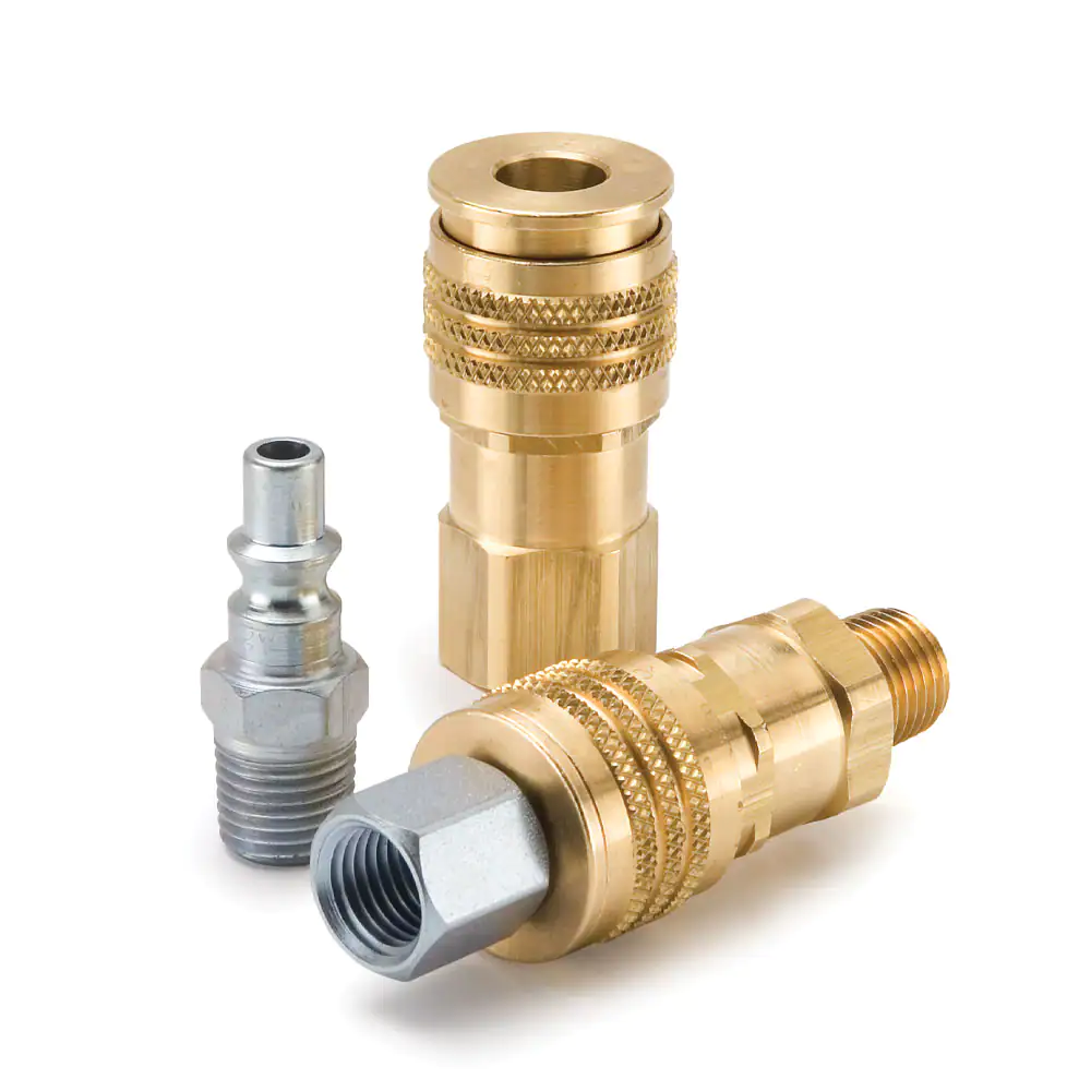 派克HA 系列陰接頭 - 用于空氣軟管和工具快換接頭（氣動，空氣），可與ARO的210系列進(jìn)行互換