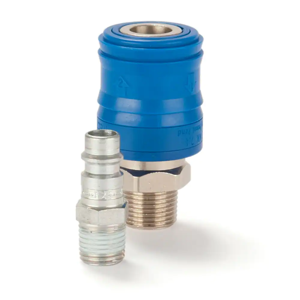 Parker優質的安全型快換接頭帶自排氣功能，26系列